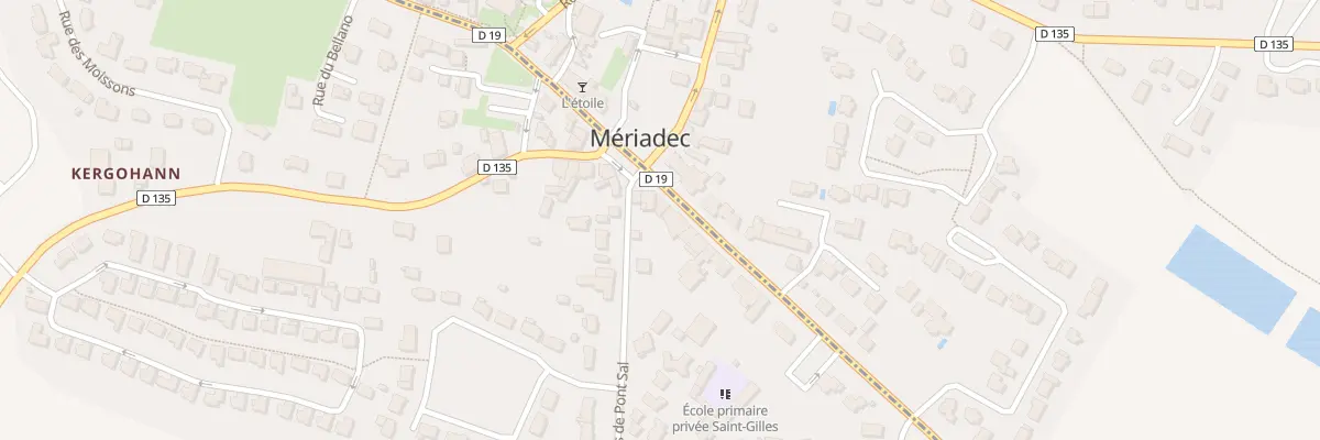 Plan du 4 Rue Claude de Mirabeau à Pluneret