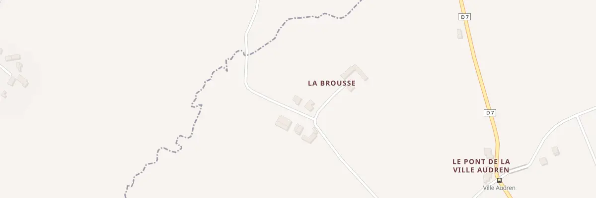 Plan du 5 La Brousse à Lanfains