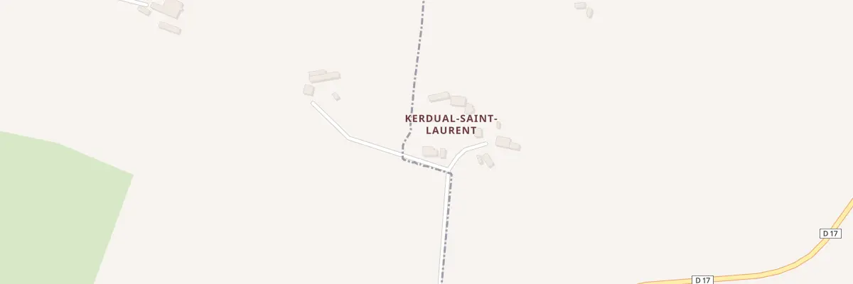 Plan du 5825 Kerdual Saint Laurent à Grand-Champ