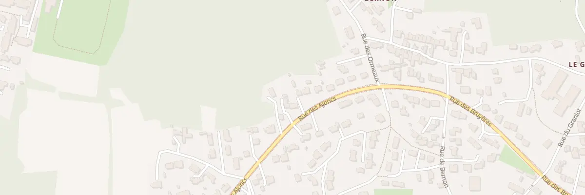 Plan du 42 Rue des Ajoncs à Arzon