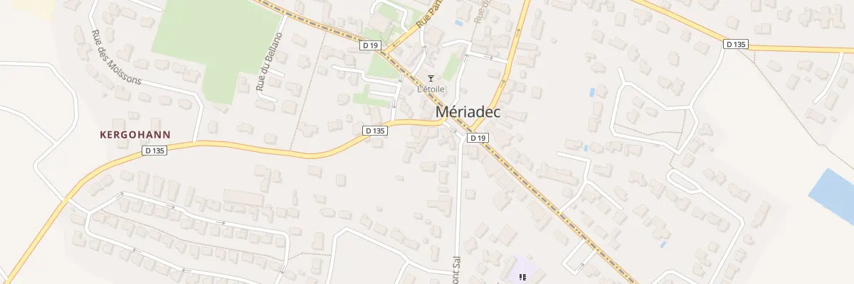 Plan du 3 Rue Conan Meriadec à Pluneret