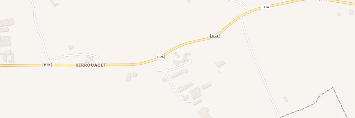 Plan du 1 Kerouaux à Plerneuf
