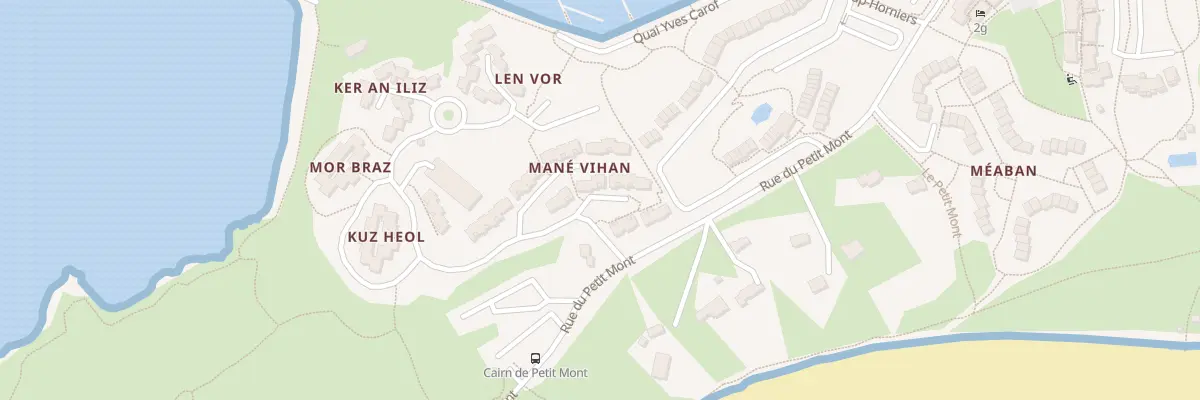 Plan du 6908 Hameaux du Crouesty à Arzon