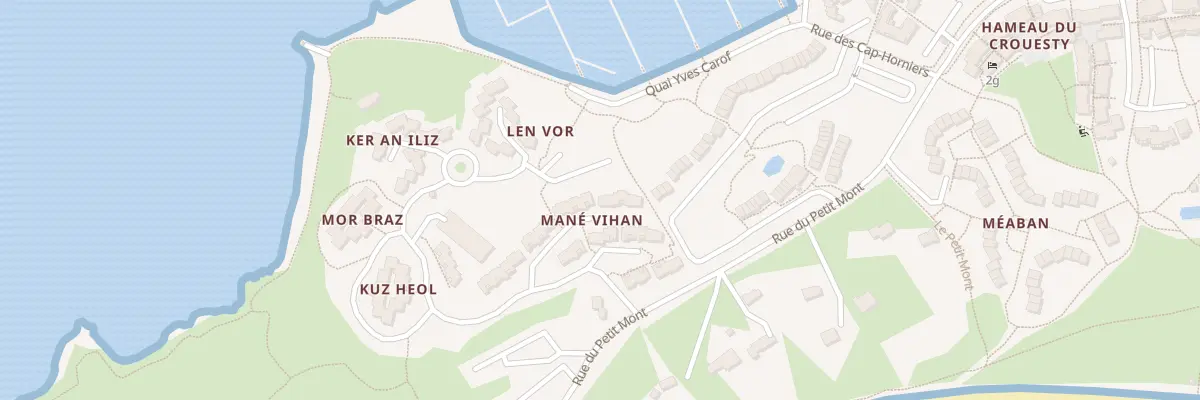 Plan du 6677 Hameaux du Crouesty à Arzon