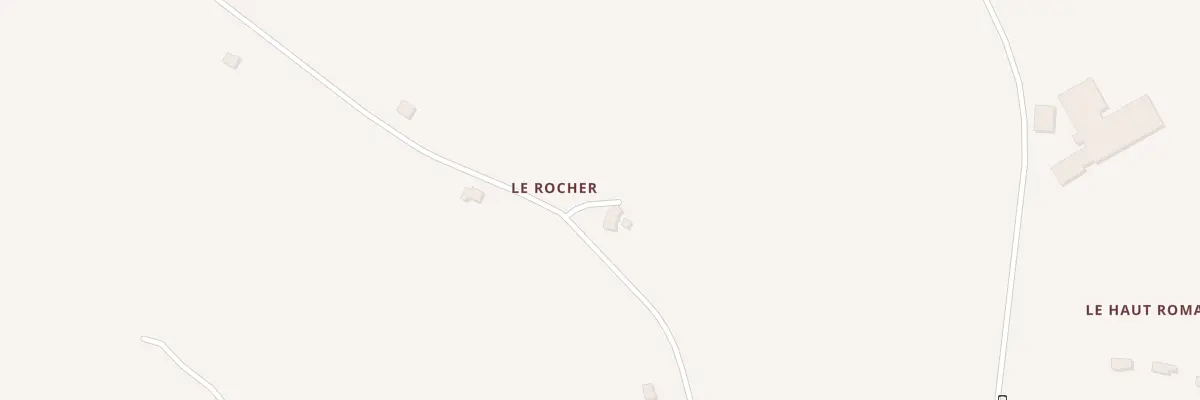 Plan du 82 Le Rocher à Lanfains