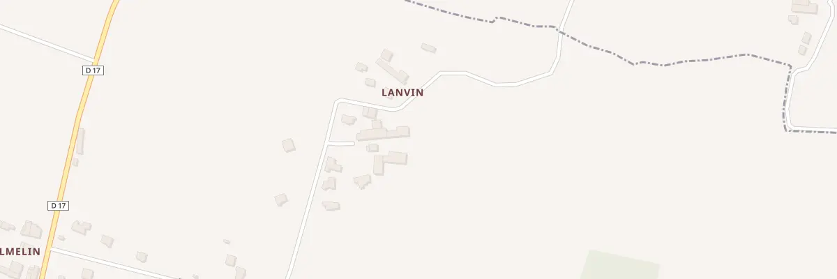 Plan du 5017 Lanvin à Plumergat