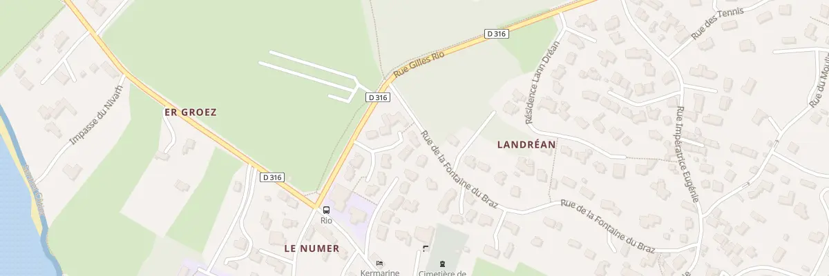 Plan du 7 Res Gilles Gahinet à Larmor-Baden