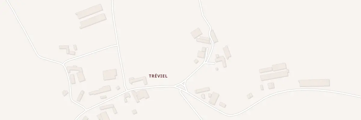 Plan du 14 Tréviel à Saint-Caradec