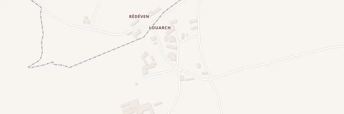 Plan du 1 Louarc’H à Saint-Connec