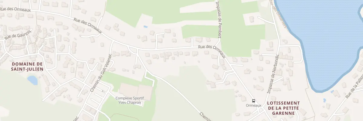 Plan du 32B Rue des Ormeaux à Arzon