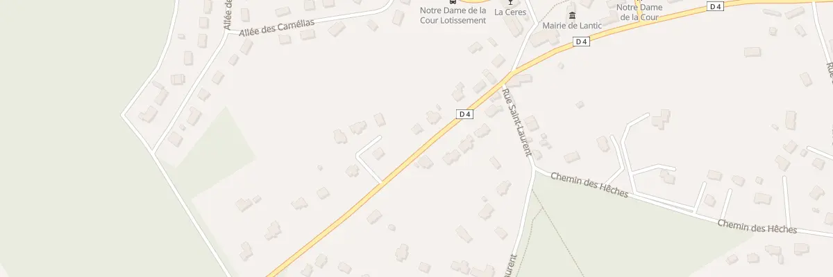 Plan du 8 Av de la Vieille Cour à Lantic
