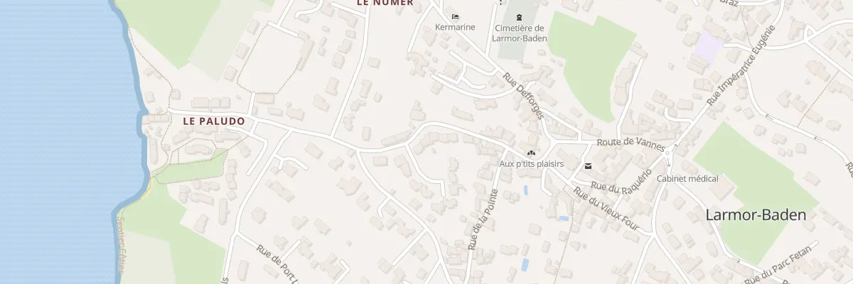Plan du 17 Rue du Paludo à Larmor-Baden