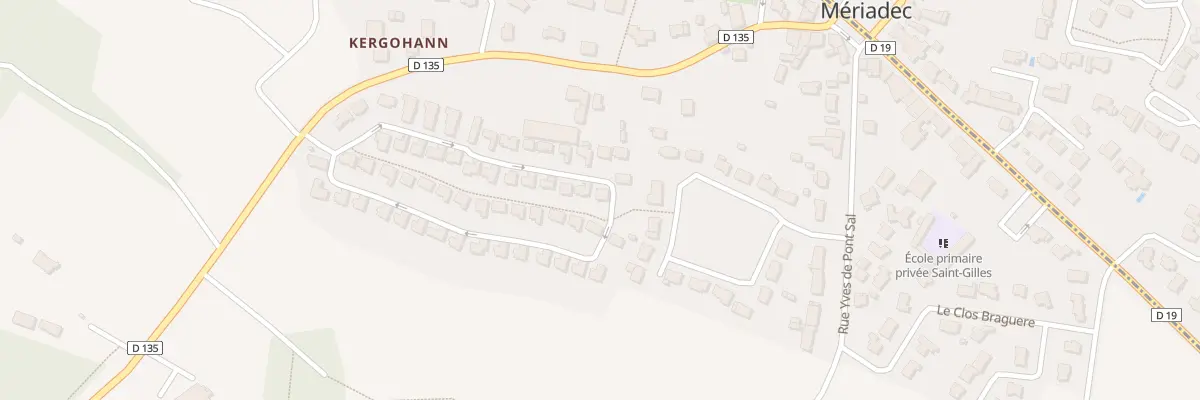 Plan du 26 Rue de Kergohanne à Pluneret