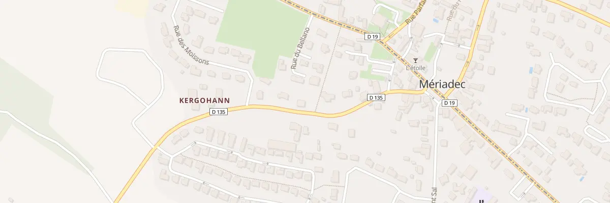 Plan du 8 Rue Conan Meriadec à Pluneret