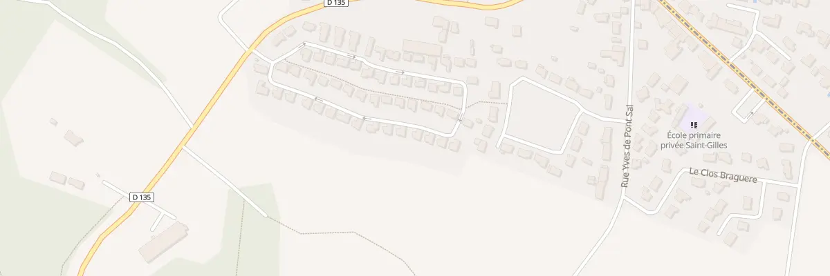 Plan du 35 Rue de Kergohanne à Pluneret