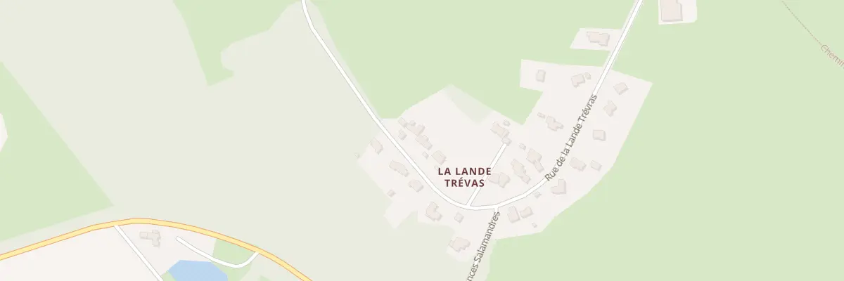 Plan du 70 Rue de la Lande Trevras à Baden
