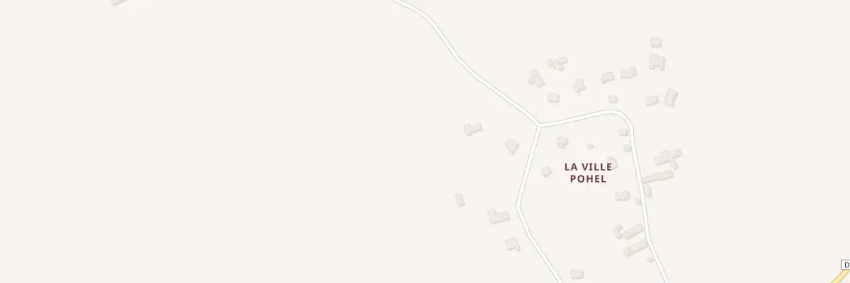 Plan du 2 La Ville Pohel à Plélo