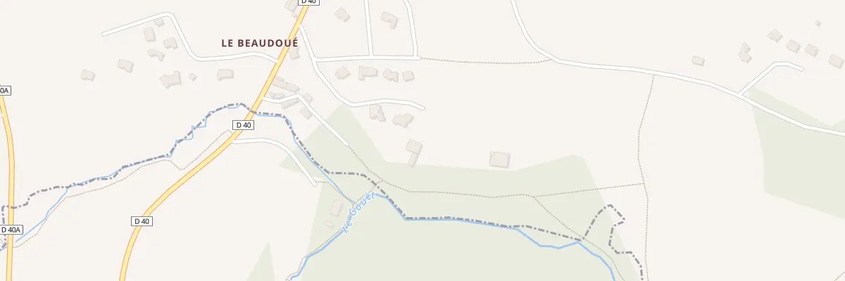 Plan du 11 Le Beaudoué au Fœil