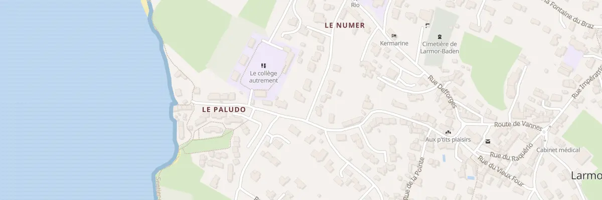 Plan du 14 Rue du Numor à Larmor-Baden