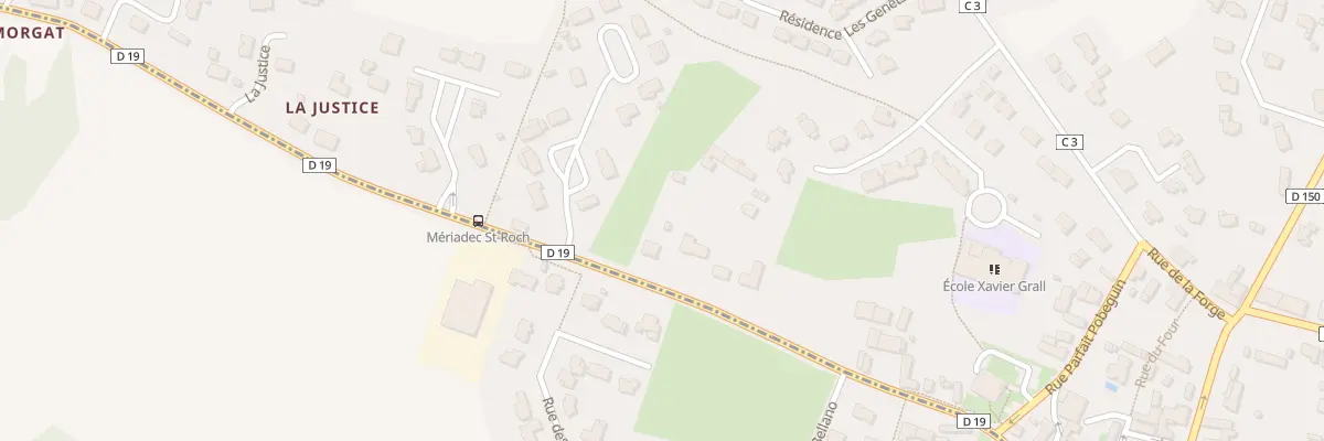 Plan du 22 Rue de la Paix à Plumergat