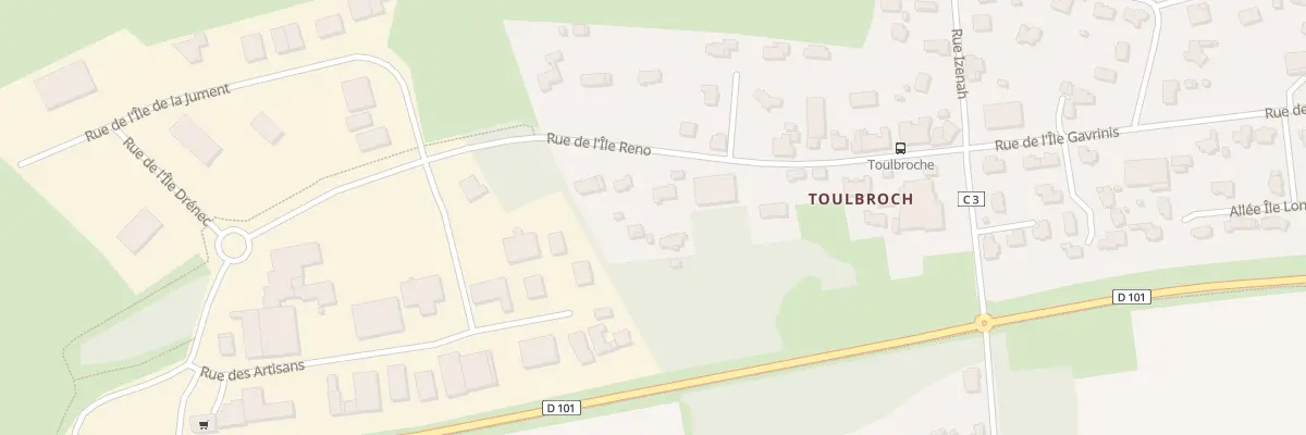 Plan du 25B Rue de l’Ile Reno à Baden