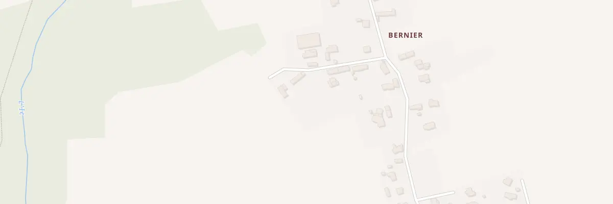 Plan du 43 Bernier à Plélo