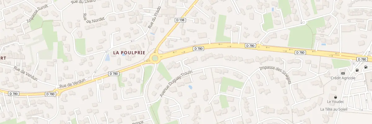 Plan du 24 Av Duguay-Trouin à Arzon