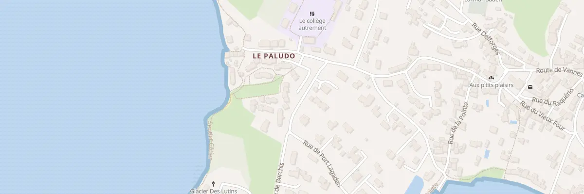 Plan du 57 Le Paludo à Larmor-Baden