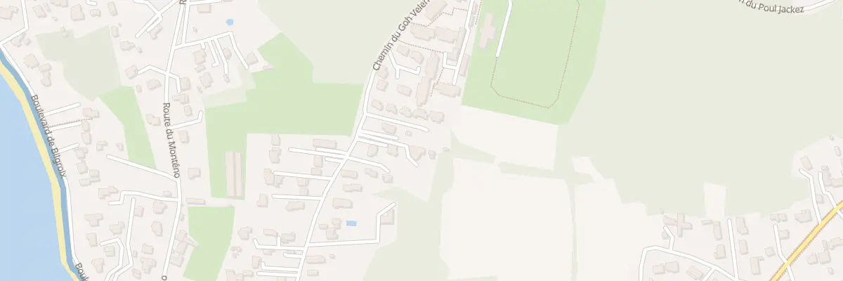 Plan du 27B Che du Goh Velenec à Arzon