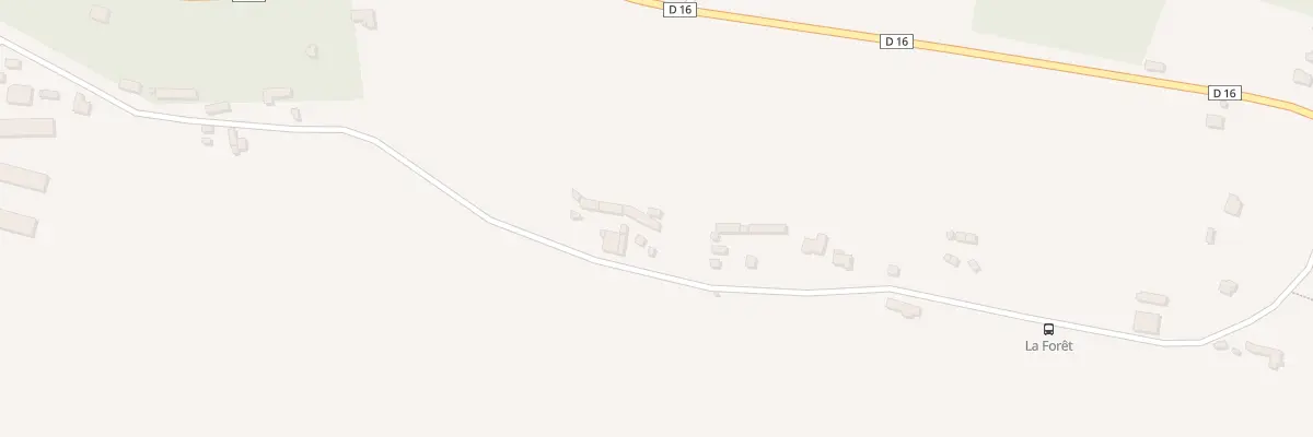 Plan du 5049 La Forêt à Brandivy