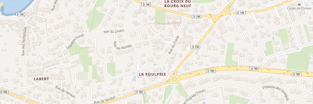 Plan du 13B Rue du Prado à Arzon