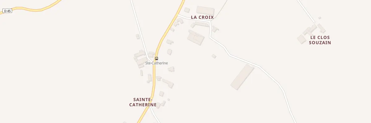 Plan du 15 Sainte-Catherine à Saint-Donan