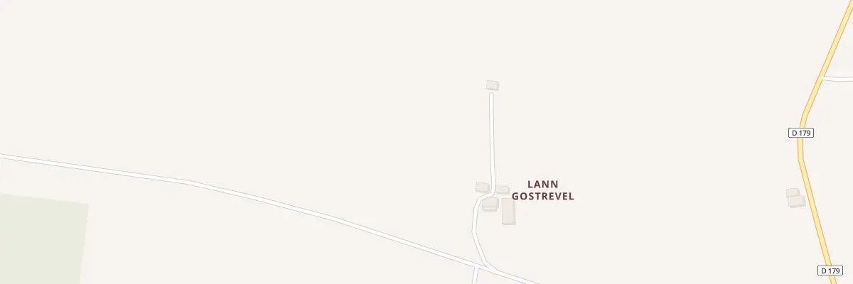 Plan du 5102 Lann Gostrevel à Plumelin