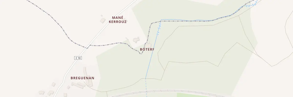Plan du 5512 Le Botterf à Plougoumelen