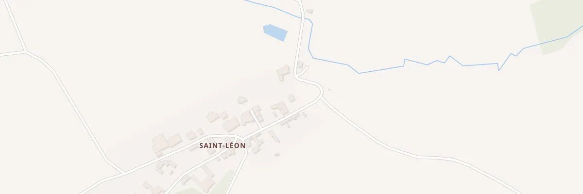 Plan du 18 Saint Léon à Merléac