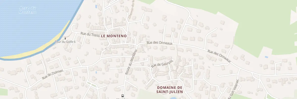 Plan du 72B Rue des Ormeaux à Arzon