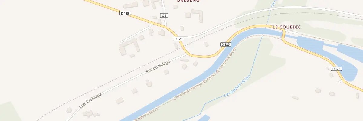 Plan du 5 Saint Dredeno à Saint-Gérand-Croixanvec