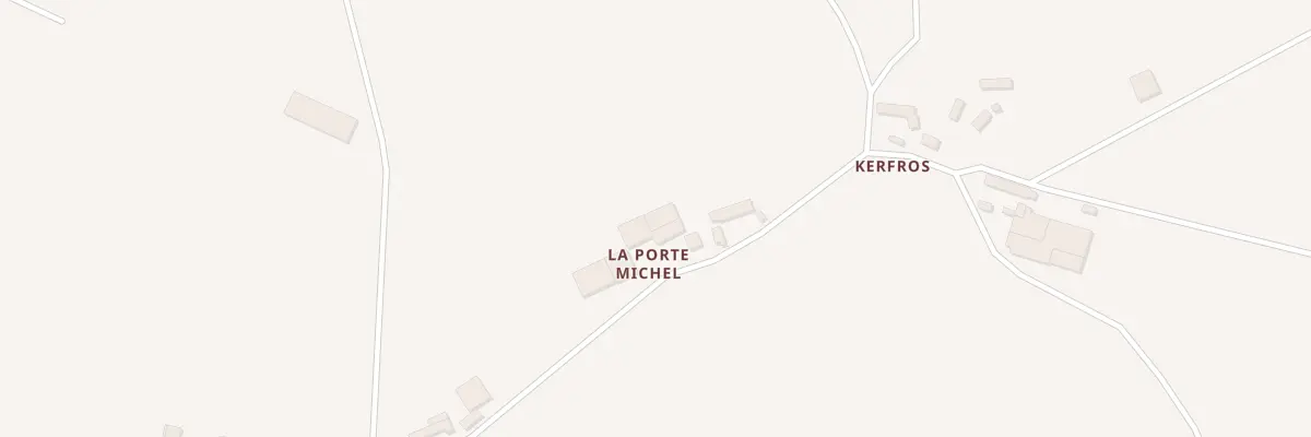 Plan du 5025 Kerfros au Bodéo