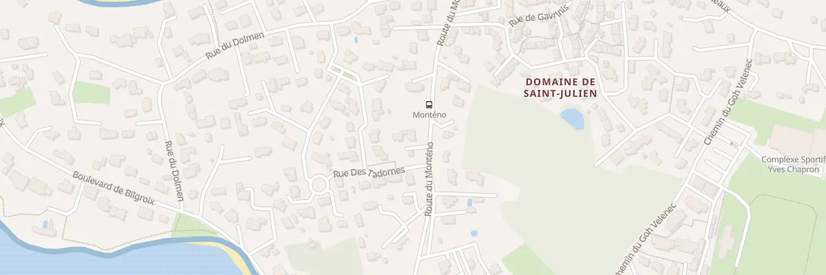 Plan du 32T Rue du Monteno à Arzon