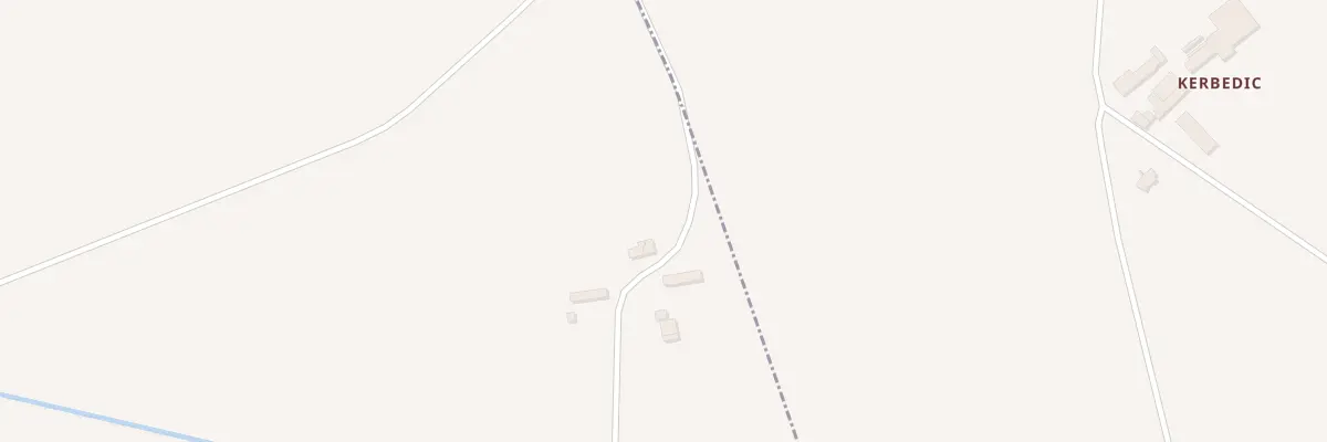 Plan de Keruchard à La Chapelle-Neuve