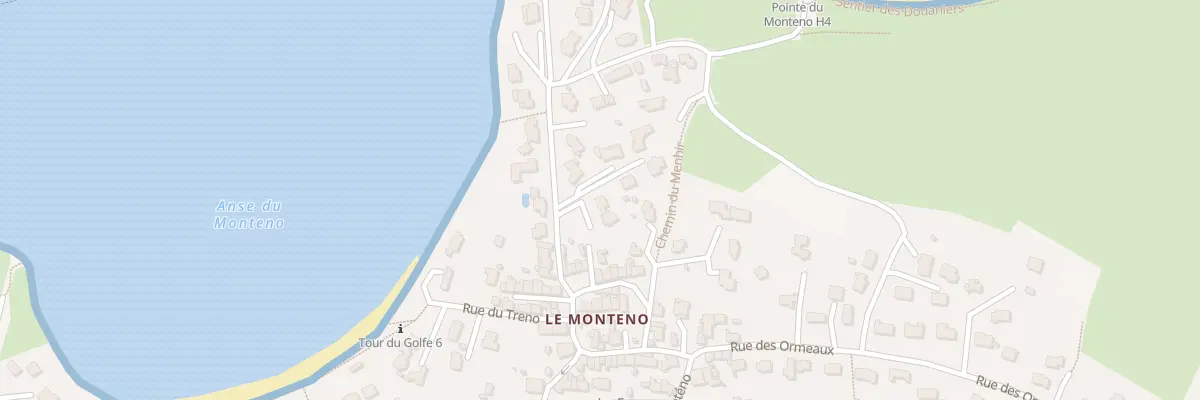 Plan du 15 Rue du Port Douar à Arzon