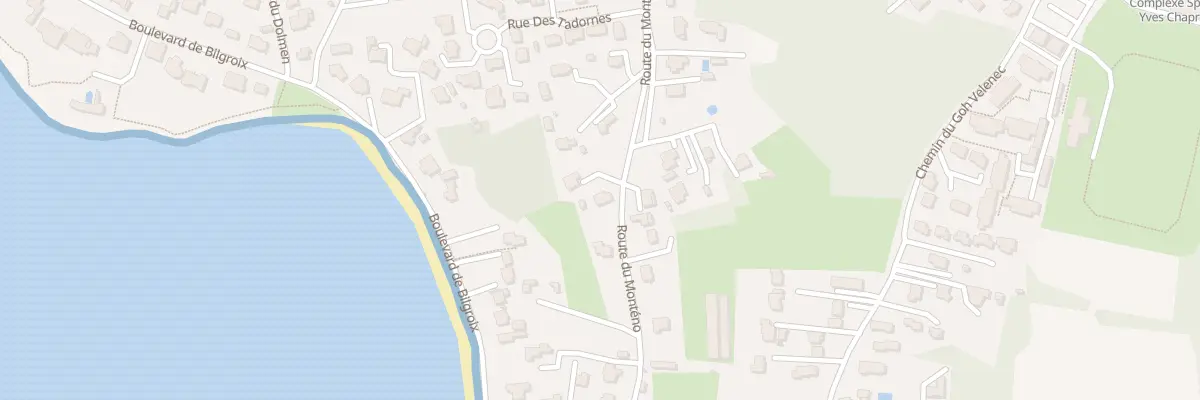 Plan du 16 Rue du Monteno à Arzon