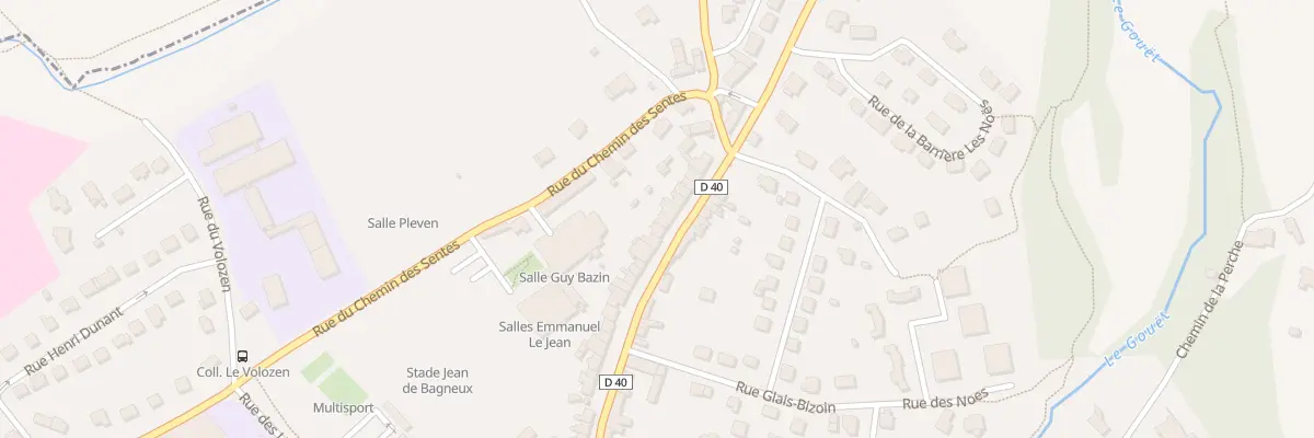 Plan du 41 Rue des Croix Jarrots à Quintin