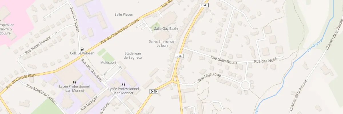 Plan du 11 Rue des Croix Jarrots à Quintin