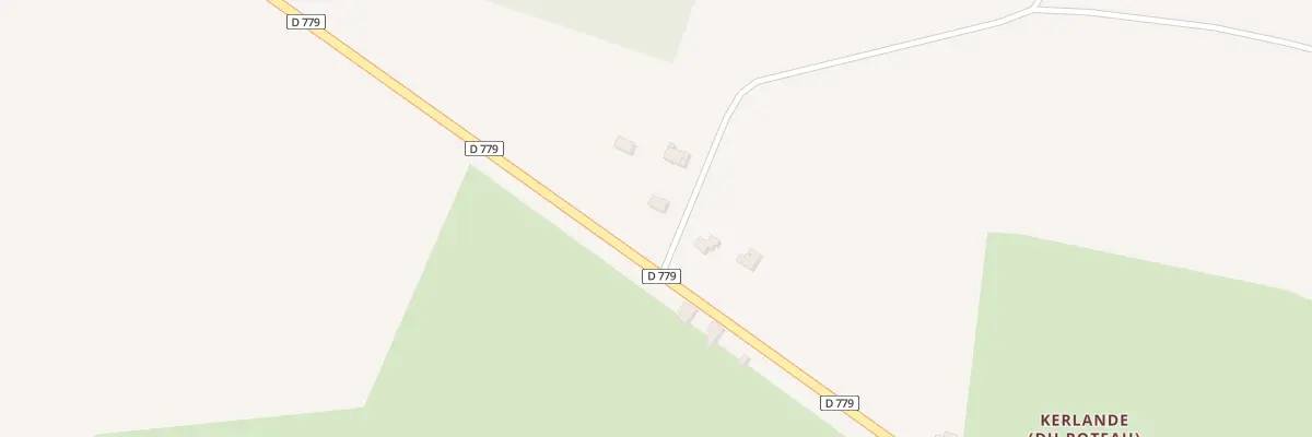 Plan du 5330 Kerlande à Brandivy