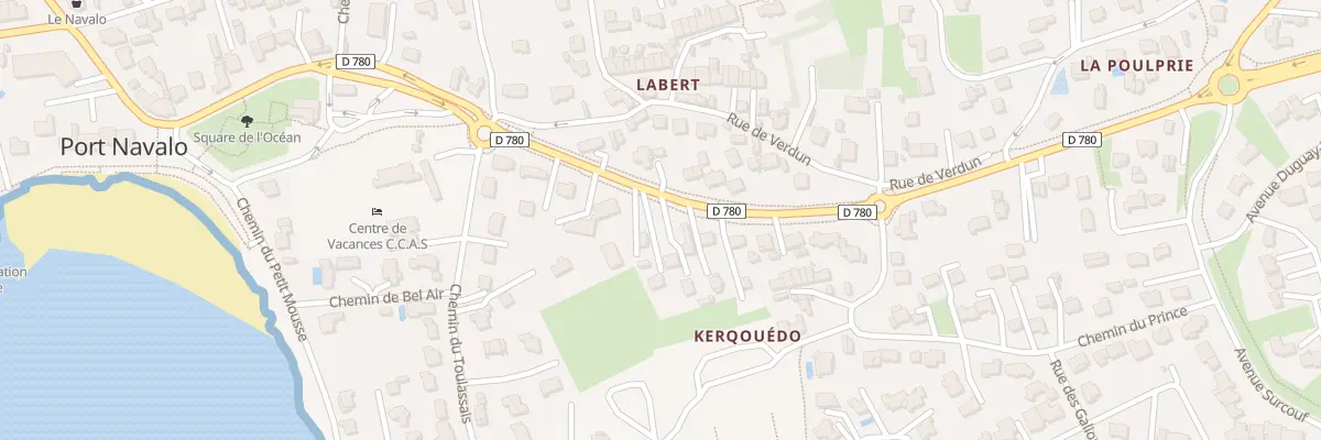 Plan du 13 Bd de la Résistance à Arzon