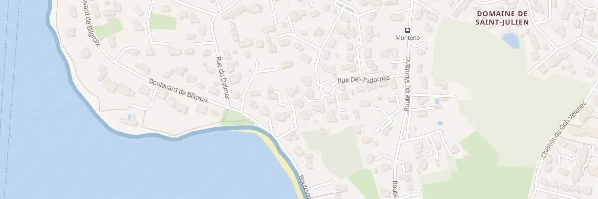 Plan du 4 Imp Santez Anna à Arzon