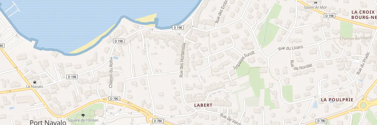 Plan du 14 Rue des Hortensias à Arzon
