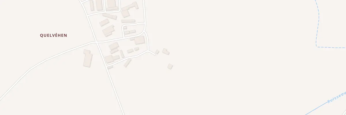 Plan du 205 Quelvehen à Kergrist