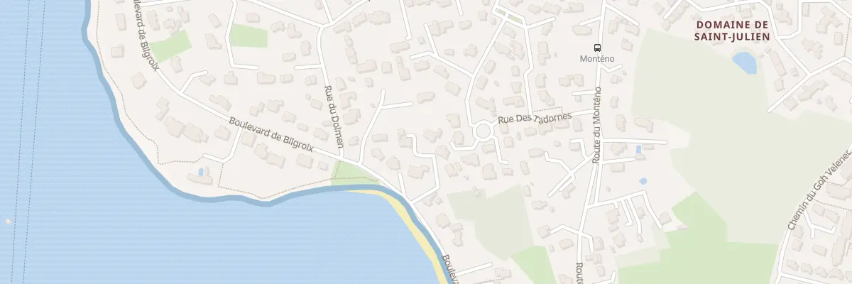 Plan du 33C Bd de Bilgroix à Arzon